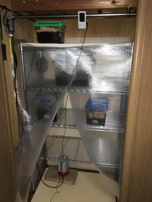 メタルラック　簡易温室